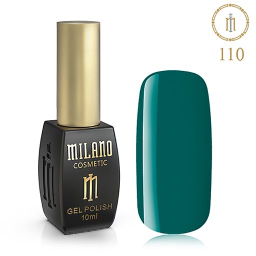 Уценка! Гель лак для ногтей Milano Cosmetic Gel Polish 110, 10 мл