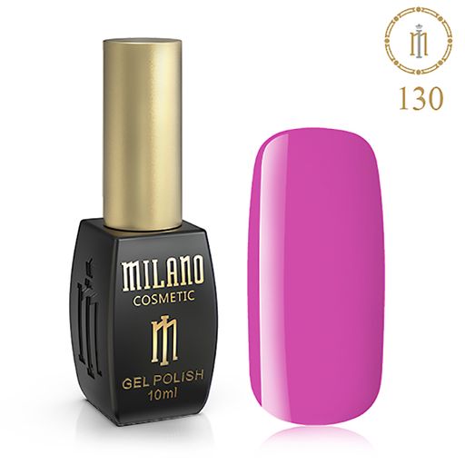 Уценка! Гель-лак для ногтей Milano Cosmetic Gel Polish 130, 10 мл