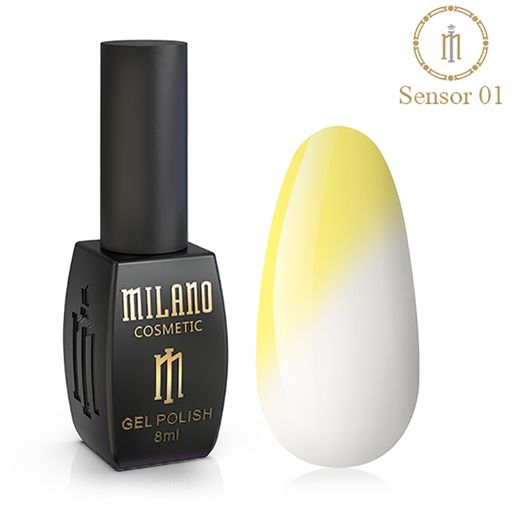 Гель-лак для ногтей Milano Cosmetic Sensor Gel Polish, 8 мл