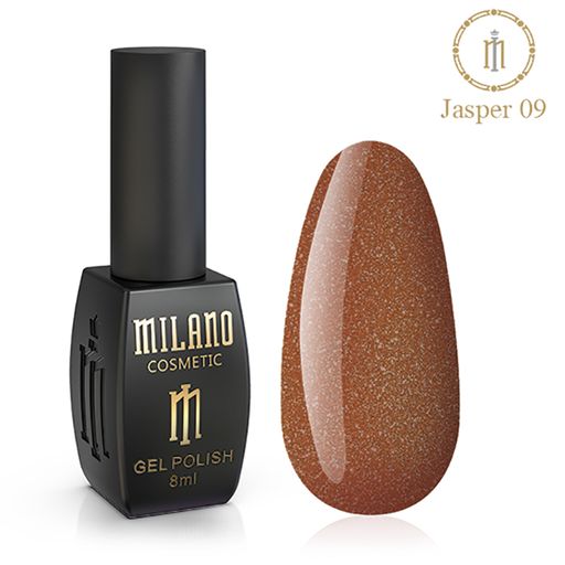 Уценка! Гель-лак для ногтей Milano Cosmetic Jasper 09, 10 мл