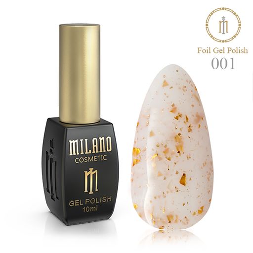Гель-лак для ногтей Milano Cosmetic Potal (Foil), 10 мл