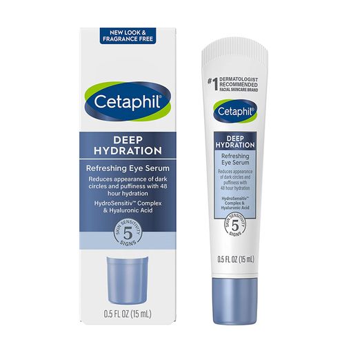 Освежающая сыворотка для кожи вокруг глаз Cetaphil Deep Hydration Refreshing Eye Serum, для сухой и чувствительной кожи, 15 мл