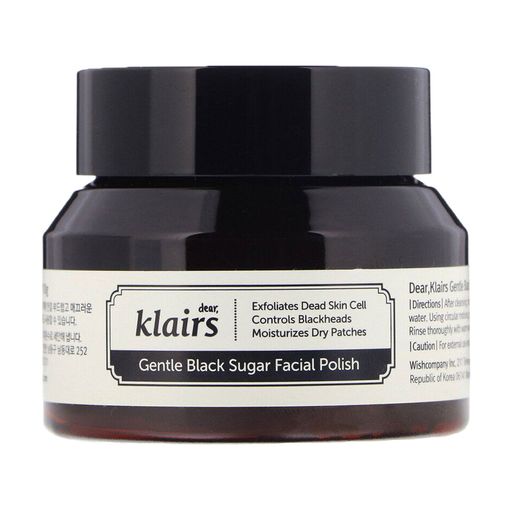 Увлажняющий пилинг для лица Dear Klairs Gentle Black Sugar Facial Polish, 110 г