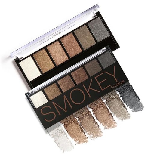 Палетка теней для век Focallure Smokey Eyeshadow Palette, 8 г