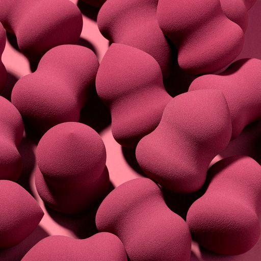 Спонж для макіяжу Focallure Match Max Make Up Sponge, Wine Red Calabash Shape, 1 шт