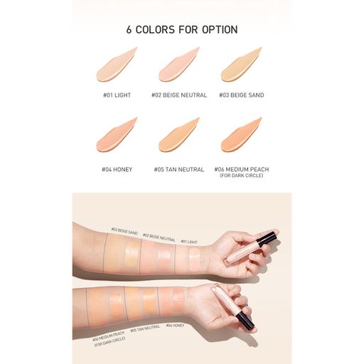 Рідкий консилер для обличчя Stagenius Powder Cover Concealer, 3.5 мл