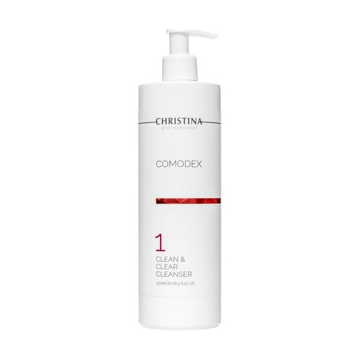 Очищувальний гель для обличчя Christina Comodex Clean&Clear Cleanser крок 1, 500 мл