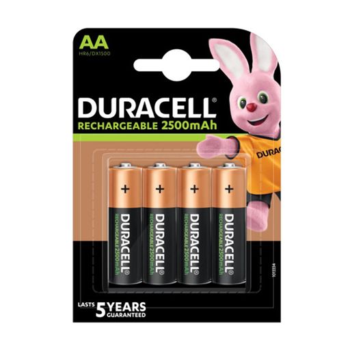 Акумулятори Duracell Recharge AA 2500 mAh, 4 шт