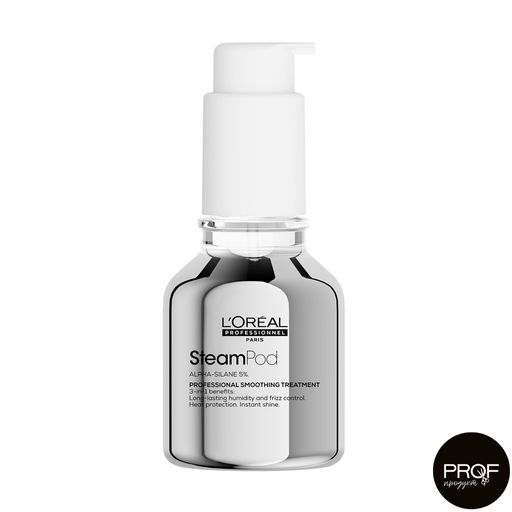 Профессиональная термозащитная сыворотка L'Oreal Professionnel SteamPod Professional Smoothing Treatment для разглаживания волос, 50 мл