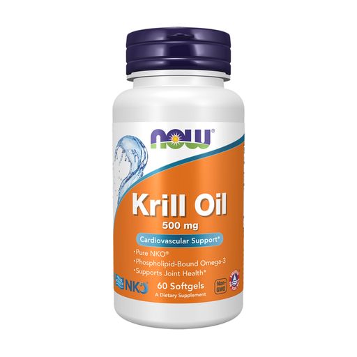 Масло криля NOW foods Krill Oil 500 мг, в капсулах