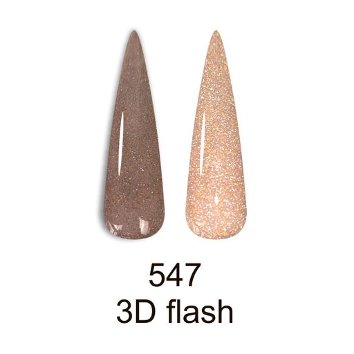 Уценка! Светоотражающий гель-лак для ногтей Canni Disco 3D Flash 547 латте, 7.3 мл