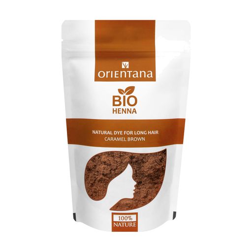 Растительная краска для длинных волос Orientana Bio Henna Natural Dye For Long Hair, 100 г