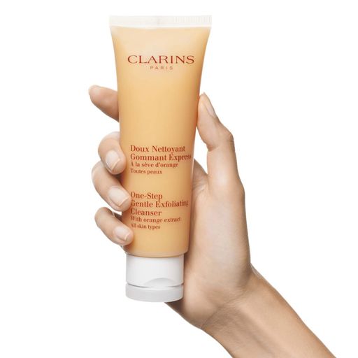 Очищувальний пінистий крем з відлущувальним ефектом Clarins One-Step Gentle Exfoliating Cleanser для всіх типів шкіри, 125 мл