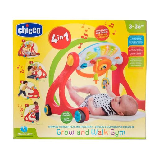 Развивающий игровой центр 4 в 1 Chicco Grow And Walk, от 3 месяцев (09335.00)