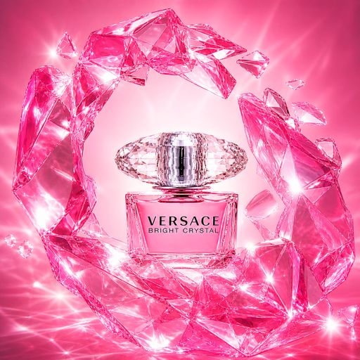 Парфумований набір жіночий Versace Bright Crystal (туалетна вода, 50 мл +  лосьйон для тіла, 50 мл + гель для душу, 50 мл)