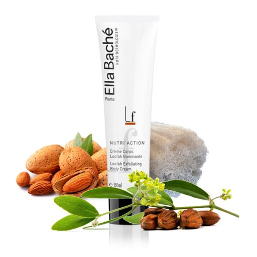 Скраб для тіла Ella Bache Nutri'Action Loofah Exfoliating Body Cream з
