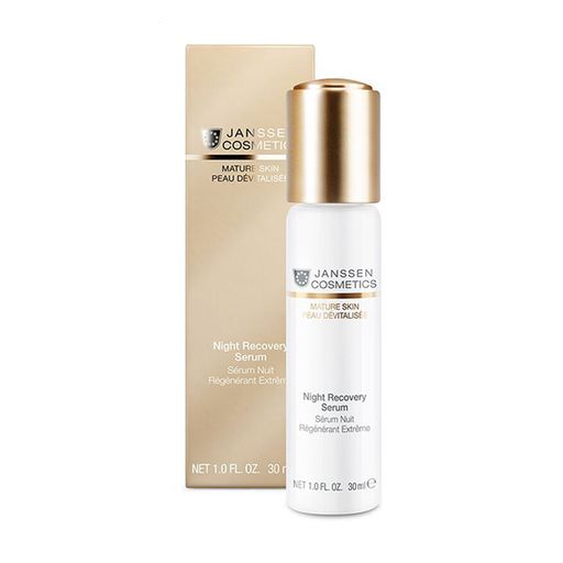 Ночная антивозрастная восстанавливающая сыворотка для лица Janssen Cosmetics Night Recovery Serum, 30 мл
