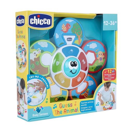 Развивающая игрушка-сортер Chicco Угадай животное, от 1 до 3 лет (10602.00)