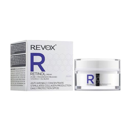 Денний крем для обличчя Revox B77 Retinol SPF 20 з ретинолом, 50 мл