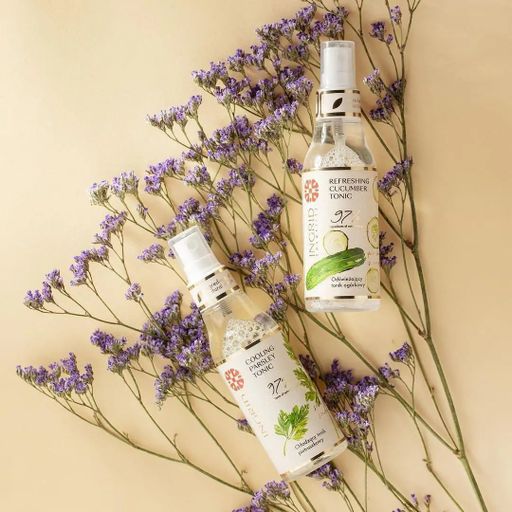 Освежающий тоник для лица Ingrid Cosmetics Vegan Refreshing Cucumber Tonic с экстрактом огурца и глицерином, 75 мл