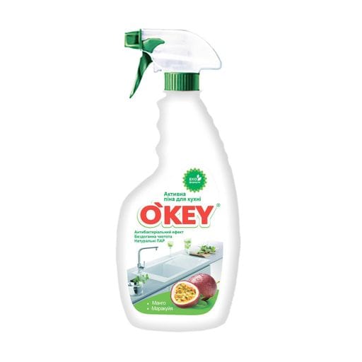 Чистящее средство O'key Активная пена для кухни, 500 мл - купить