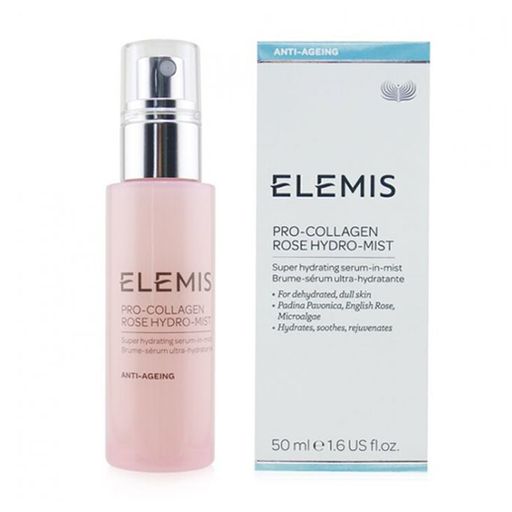 Зволожувальна сировотка-спрей для обличчя Elemis Pro-Collagen Rose Hydro-Mist, 50 мл