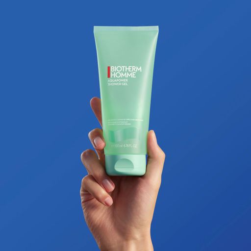 Чоловічий зволожувальний гель для душу, тіла та волосся Biotherm Homme Aquapower Shower Gel, 200 мл