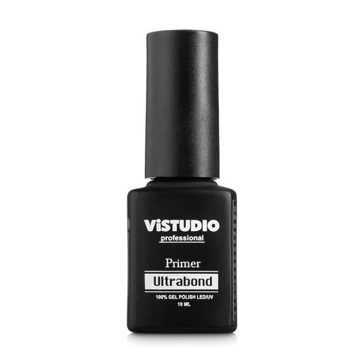 Бескислотный праймер для ногтей ViSTUDIO Professional Primer Ultrabond 100% Gel Polish LED/UV, 10 мл