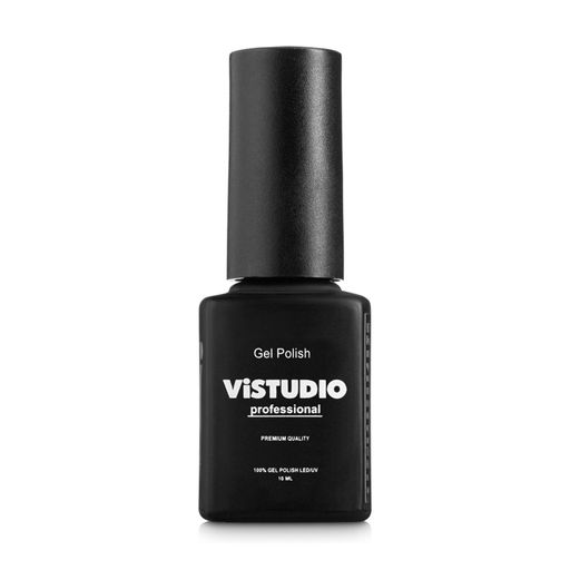 Уцінка! Гель-лак для нігтів ViSTUDIO Professional 100% Gel Polish LED/UV, V-020 Темно-червоний/Вишня, 10 мл