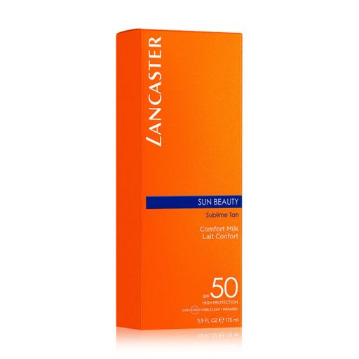 Солнцезащитное молочко для тела Lancaster Sun Beauty Comfort Milk SPF 50, 175 мл