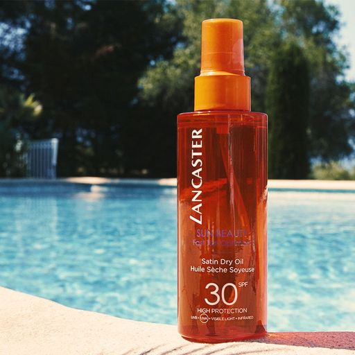 Масло для загара Lancaster Sun Beauty Satin Dry Oil SPF 30, 150 мл