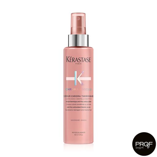 Уценка! Термоактивный флюид-спрей Kerastase Chroma Absolu Serum Chroma Thermique для защиты чувствительных и поврежденных окрашенных волос, 150 мл