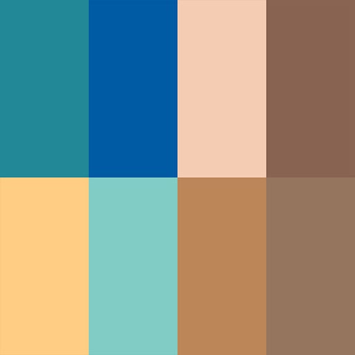 Палетка тіней для повік Ingrid Cosmetics Bali Eyeshadows Palette, 9.5 г