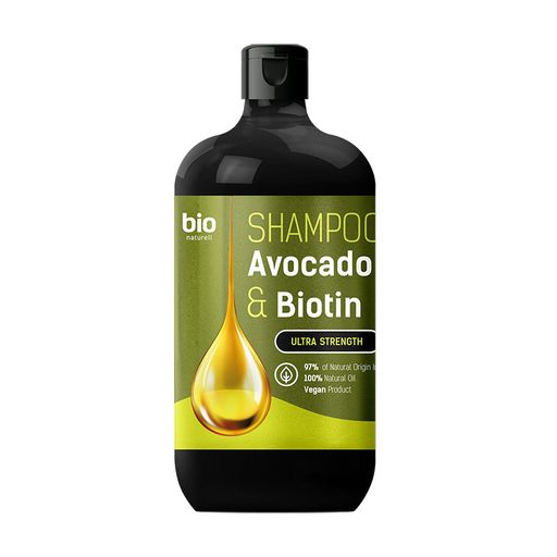 Шампунь Bio Naturell Avocado Oil & Biotin Shampoo для всех типов волос, 946 мл