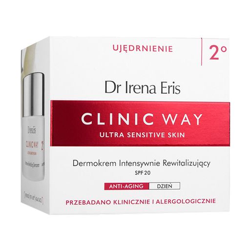 Дневной крем для лица Dr Irena Eris Clinic Way 2° SPF 20 Ретиноидная ревитализация, против морщин, 50 мл