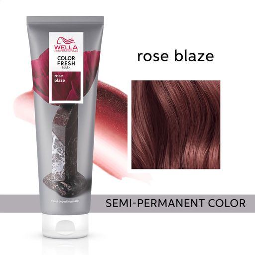 Уценка! Оттеночная маска для волос Wella Professionals Color Fresh Mask Rose Blaze, 150 мл