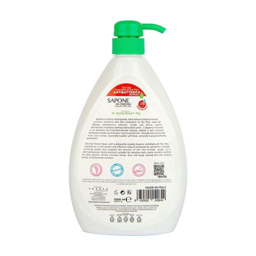 Антибактериальное жидкое крем-мыло для рук Eloderma Liquid Soap с экстрактом зеленого чая, 1 л