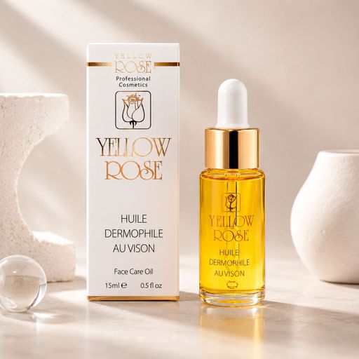 Натуральное норковое масло для лица Yellow Rose Huile Dermophile Au Vison, 15 мл
