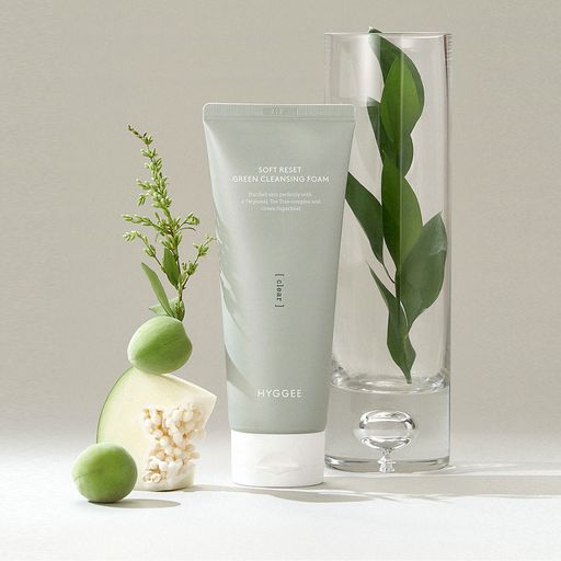 Пінка для вмивання Hyggee Soft Reset Green Cleansing Foam з комплексом зелених суперфудів, 150 мл