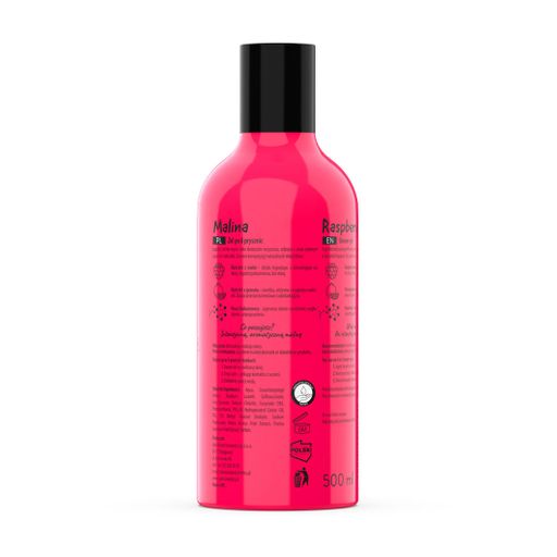 Гель для душа Apis Natural Cosmetics Fruit Shot Raspberry Shower Gel Малина, 500 мл