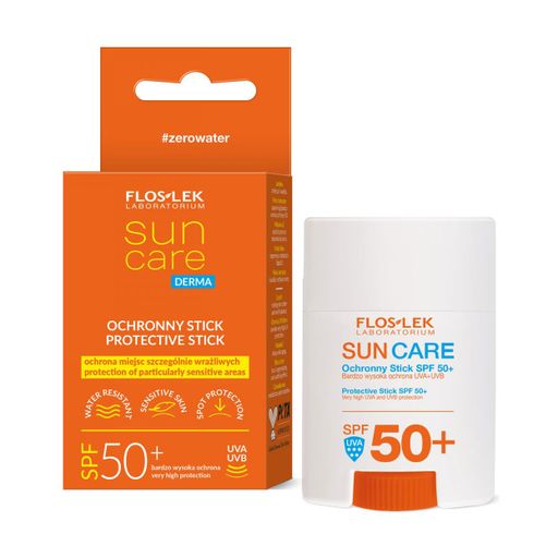 Сонцезахисний стік для обличчя та тіла Floslek Sun Care Derma Protective Stick SPF 50+, 16 г