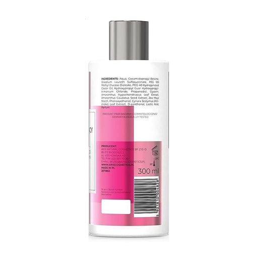 Восстанавливающий шампунь для волос Apis Natural Cosmetics Amarantus Care с экстрактом амаранта, 300 мл