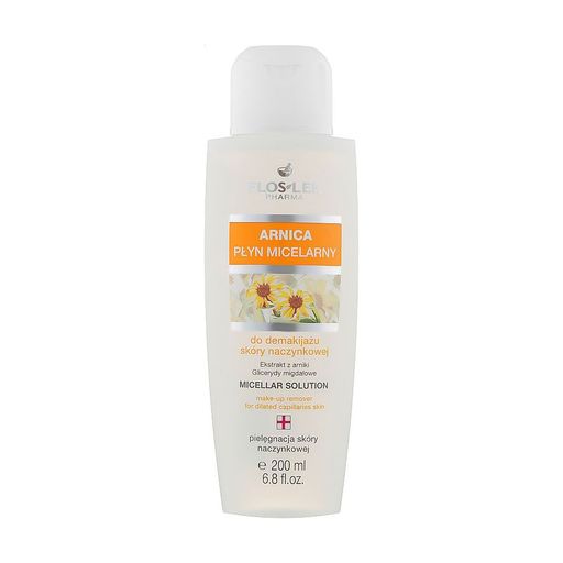Мицеллярная жидкость для снятия макияжа Floslek Micellar Solution Make-Up Remover для кожи с расширенными капиллярами, 200 мл