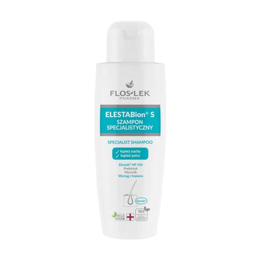 Шампунь для волосся Floslek Elestabion S Dermatological Shampoo Dry