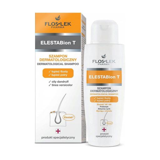 Шампунь для волос Floslek Elestabion T Dermatological Shampoo Oily