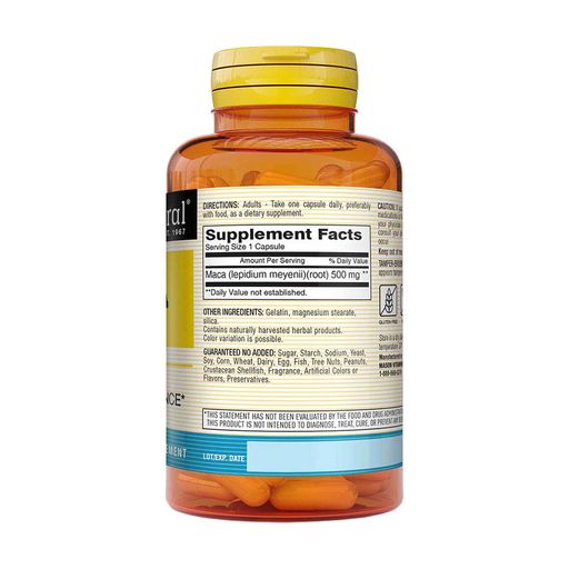 Мака Mason Natural Maca 500 мг, 60 капсул