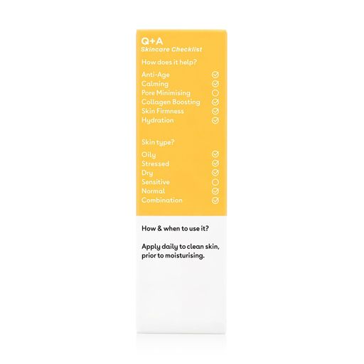 Сироватка для обличчя Q+A Peptide Facial Serum з пептидами, 30 мл