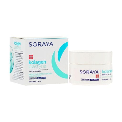 Увлажняющий крем для лица Soraya Collagen & Argan Moisturizing Cream против морщин, 50 мл