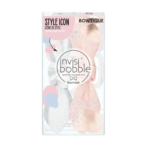 Резинка-браслет для волос Invisibobble Bowtique Duo Nordic Breeze Lemming Go, 2 шт