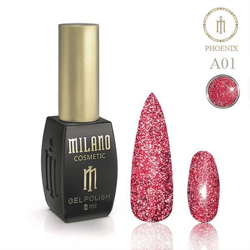 Гель-лак для ногтей Milano Cosmetic Phoenix Gel Polish, 8 мл